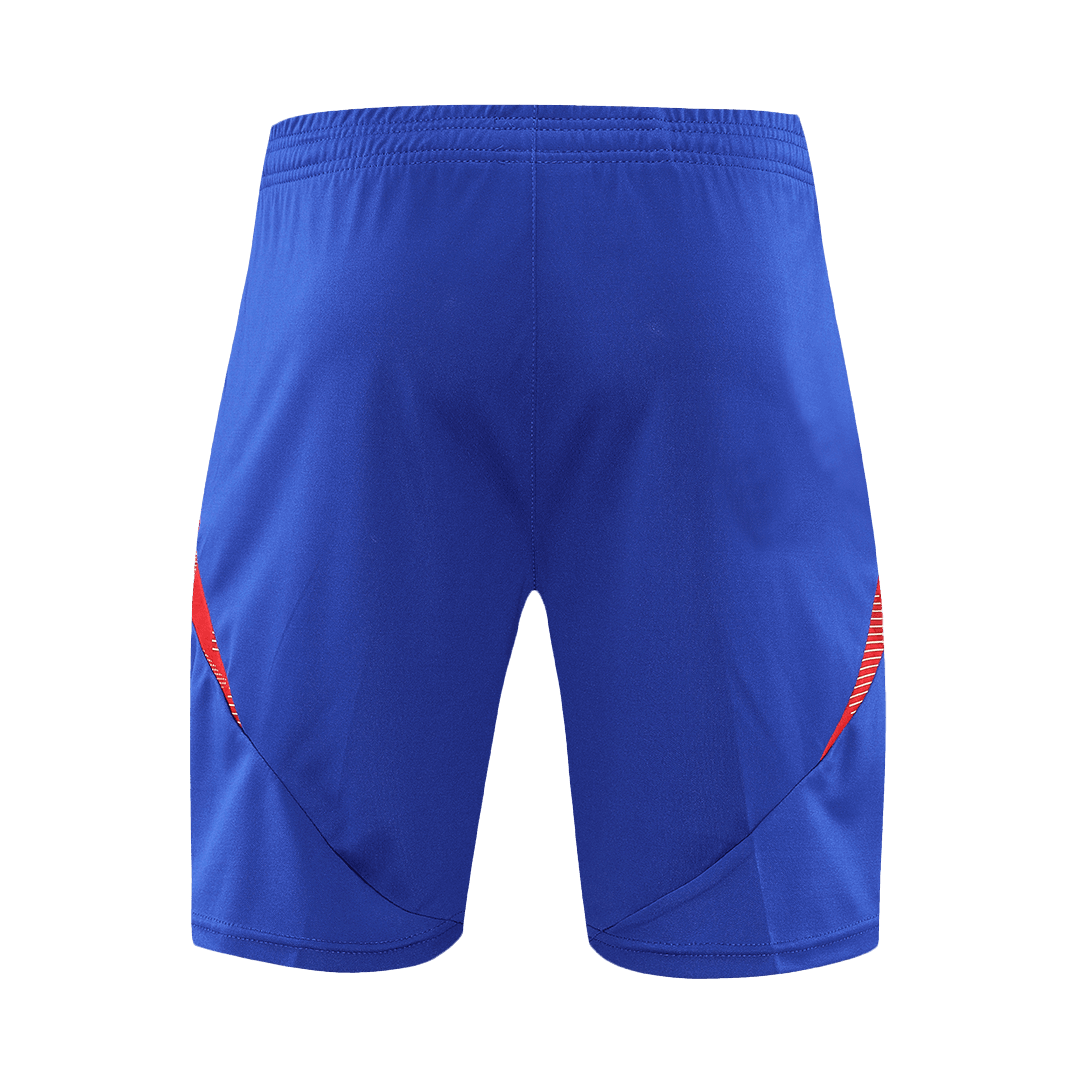 Spain Pre-Match Soccer Shorts Euro - Soccerdeal