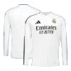 Real Madrid Home Long Sleeve Soccer Jersey 2024/25 - Soccerdeal