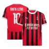 RAFA LEÃO #10 AC Milan Home Soccer Jersey 2024/25 - UCL - Soccerdeal