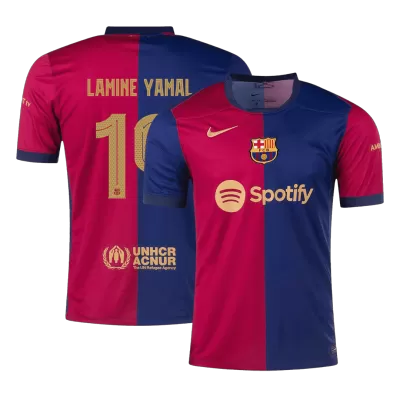 LAMINE YAMAL #19 Barcelona Home Soccer Jersey 2024/25 - UCL - Soccerdeal