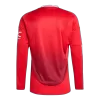 Manchester United Home Long Sleeve Soccer Jersey 2024/25 - Soccerdeal