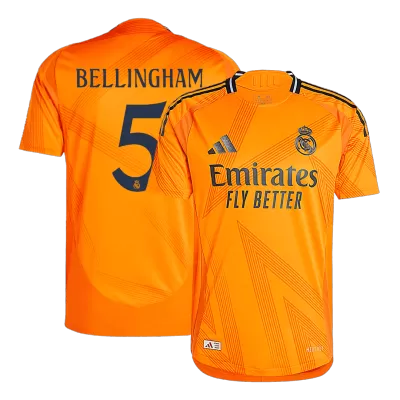 Authentic BELLINGHAM #5 Real Madrid Away Soccer Jersey 2024/25 - Soccerdeal