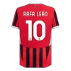 Authentic RAFA LEÃO #10 AC Milan Home Soccer Jersey 2024/25 - Soccerdeal