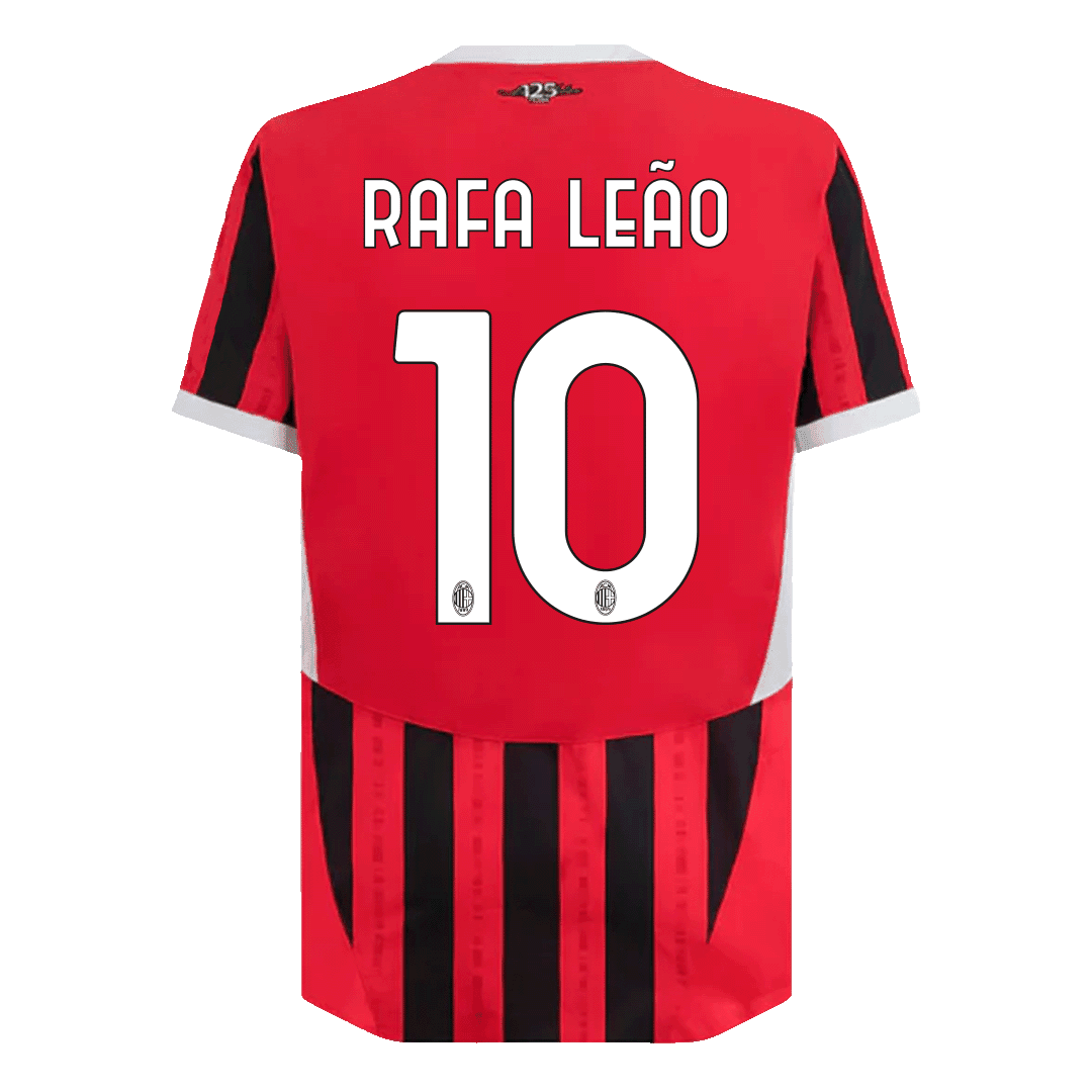 Authentic RAFA LEÃO #10 AC Milan Home Soccer Jersey - Soccerdeal