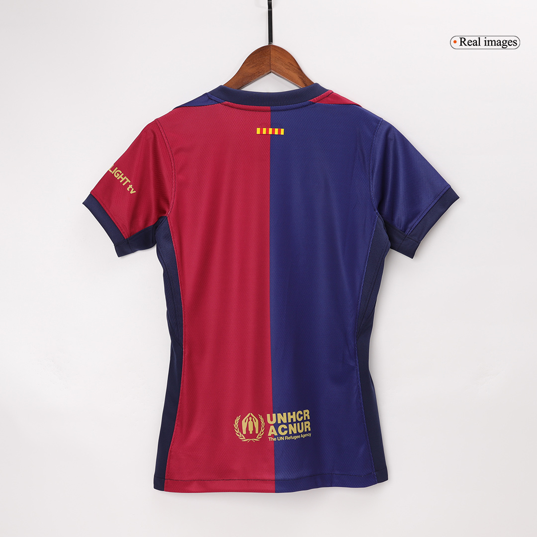 Women's Barcelona Home Soccer Jersey - Soccerdeal