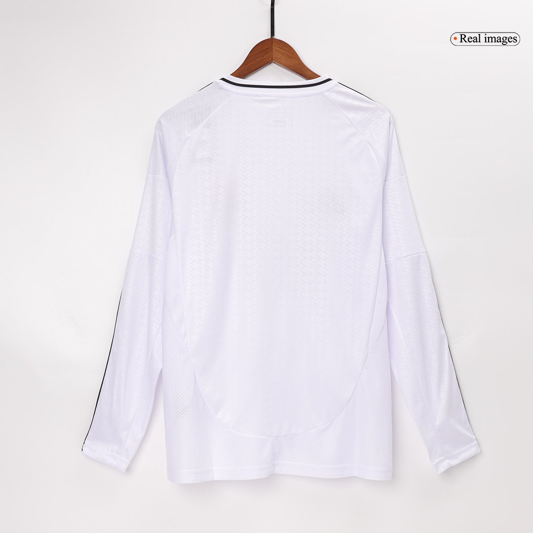 Real Madrid Home Long Sleeve Soccer Jersey - Soccerdeal