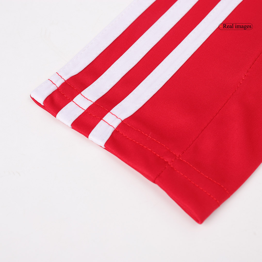 Manchester United Home Long Sleeve Soccer Jersey - Soccerdeal