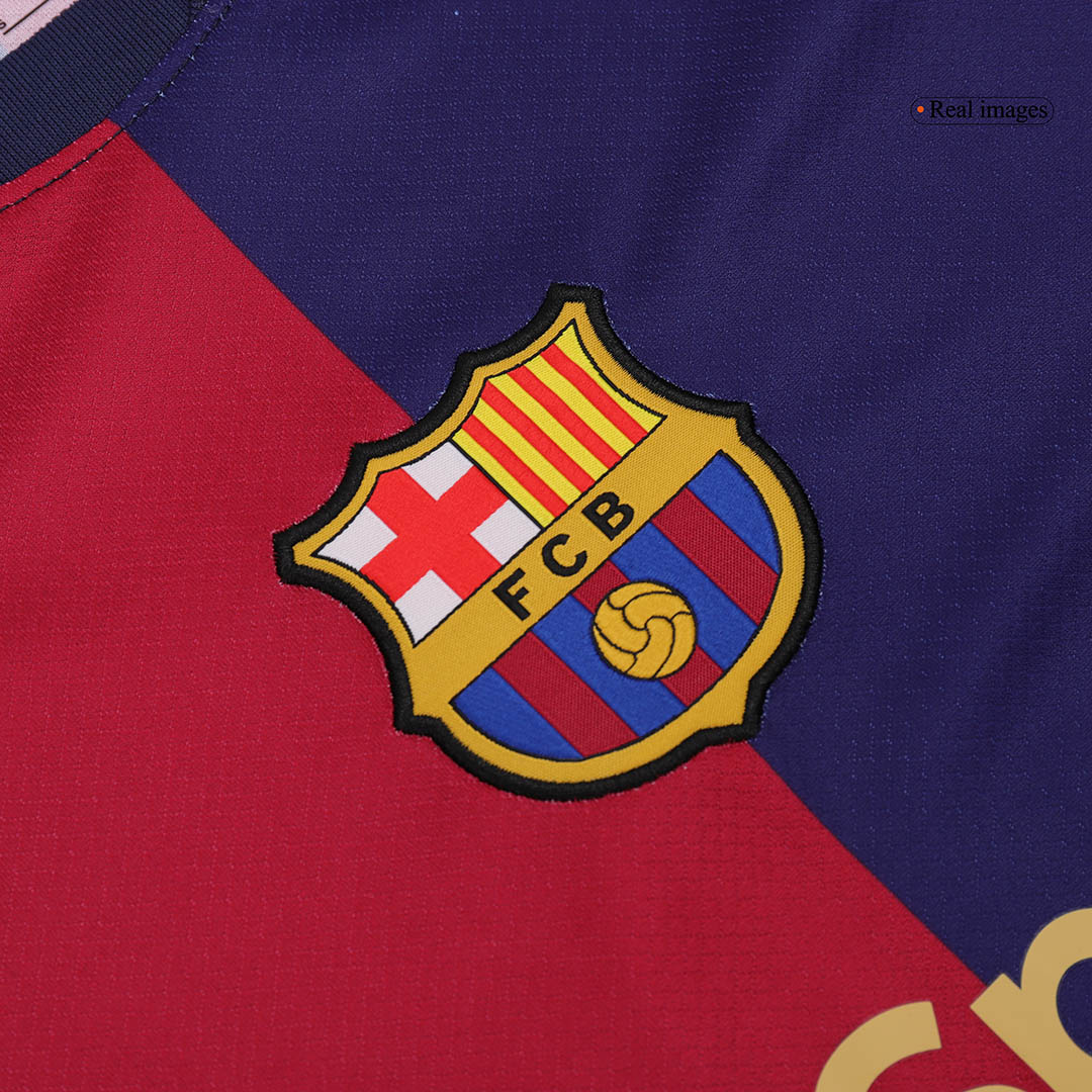 Barcelona Home Soccer Jersey Kit(Jersey+Shorts) - Soccerdeal
