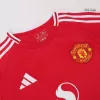 Manchester United Home Long Sleeve Soccer Jersey 2024/25 - Soccerdeal