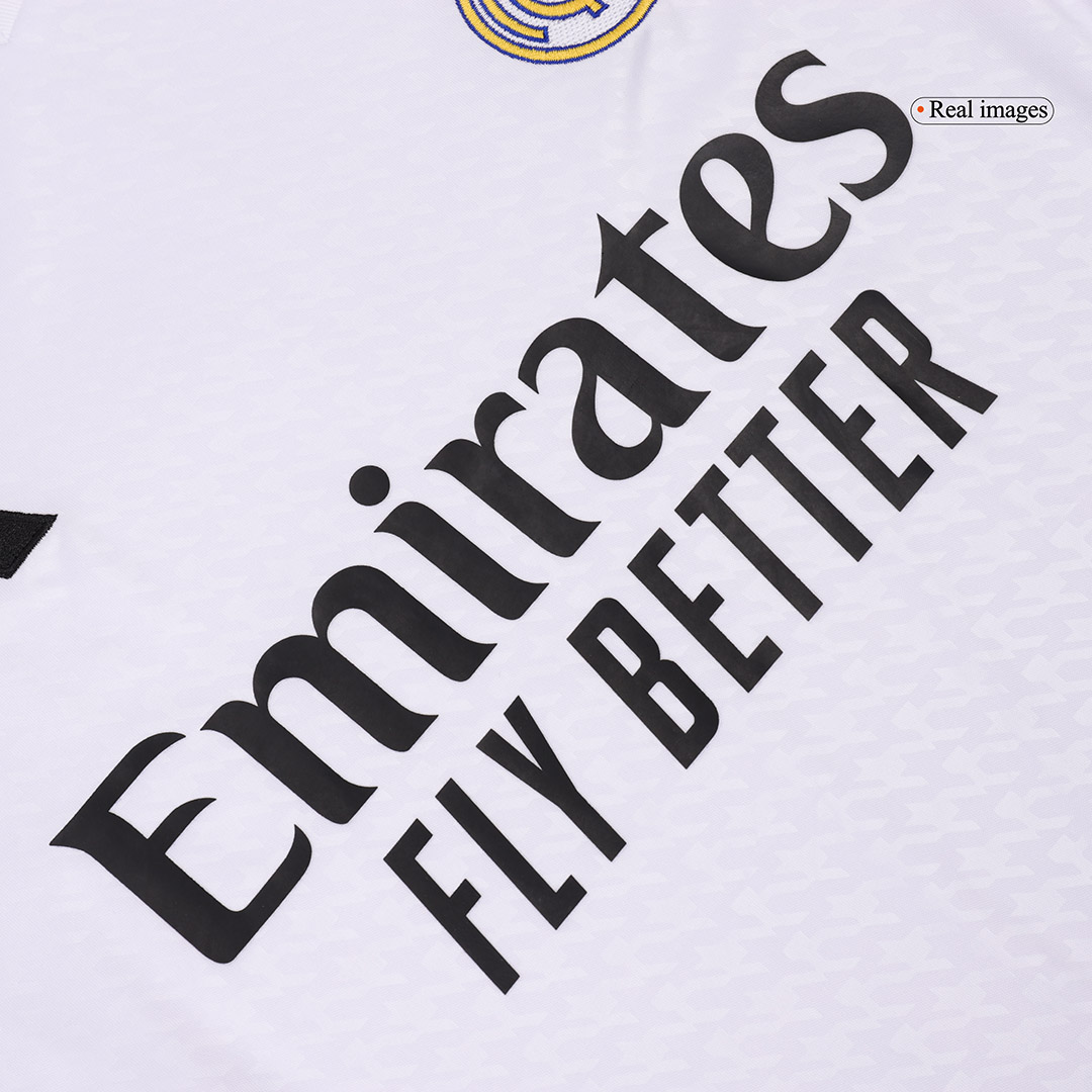 Real Madrid Home Long Sleeve Soccer Jersey - Soccerdeal