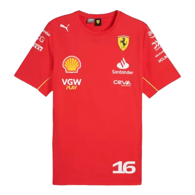 Charles Leclerc #16 Ferrari F1 Shirt 2024 - Soccerdeal