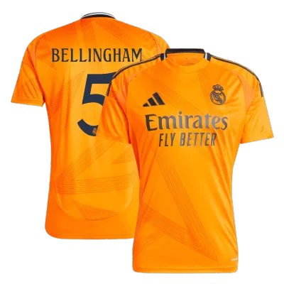 BELLINGHAM #5 Real Madrid Away Soccer Jersey 2024/25 - Soccerdeal