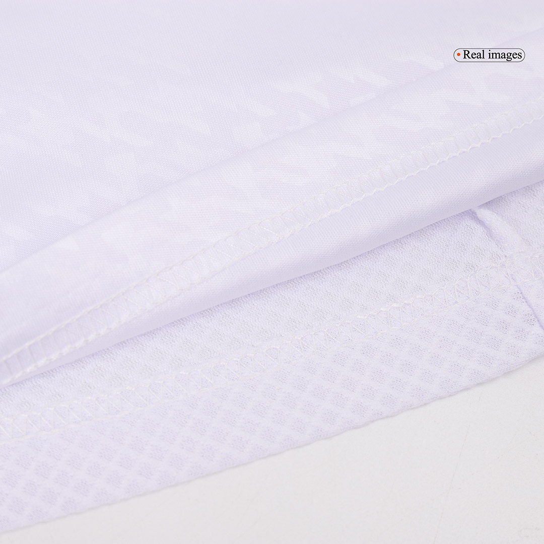 Real Madrid Home Long Sleeve Soccer Jersey - Soccerdeal