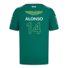 Fernando Alonso #14 Aston Martin Cognizant F1 Shirt 2024 Plus Size(3XL-5XL) - Soccerdeal