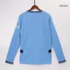 Manchester City Home Long Sleeve Soccer Jersey 2024/25 - Soccerdeal