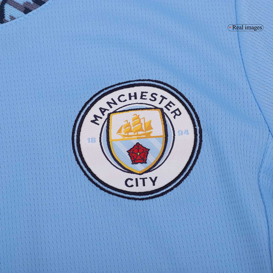 Women's Manchester City Home Soccer Jersey - Soccerdeal