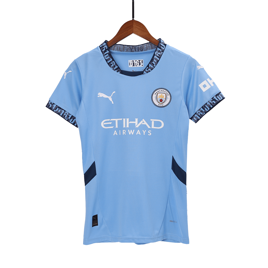 Women's Manchester City Home Soccer Jersey - Soccerdeal