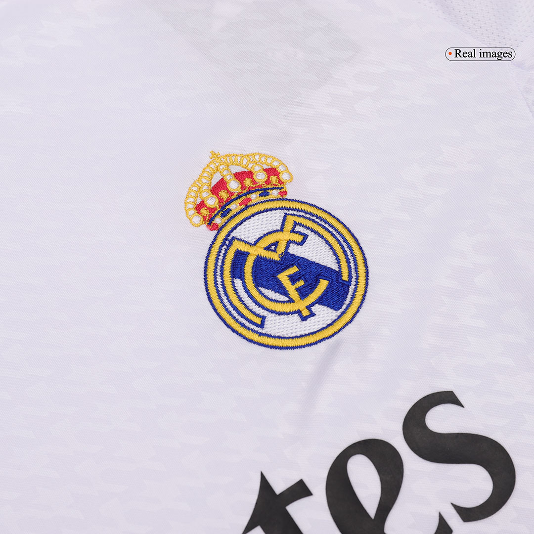 Real Madrid Home Long Sleeve Soccer Jersey - Soccerdeal