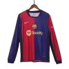 Barcelona Home Long Sleeve Soccer Jersey 2024/25 - Soccerdeal