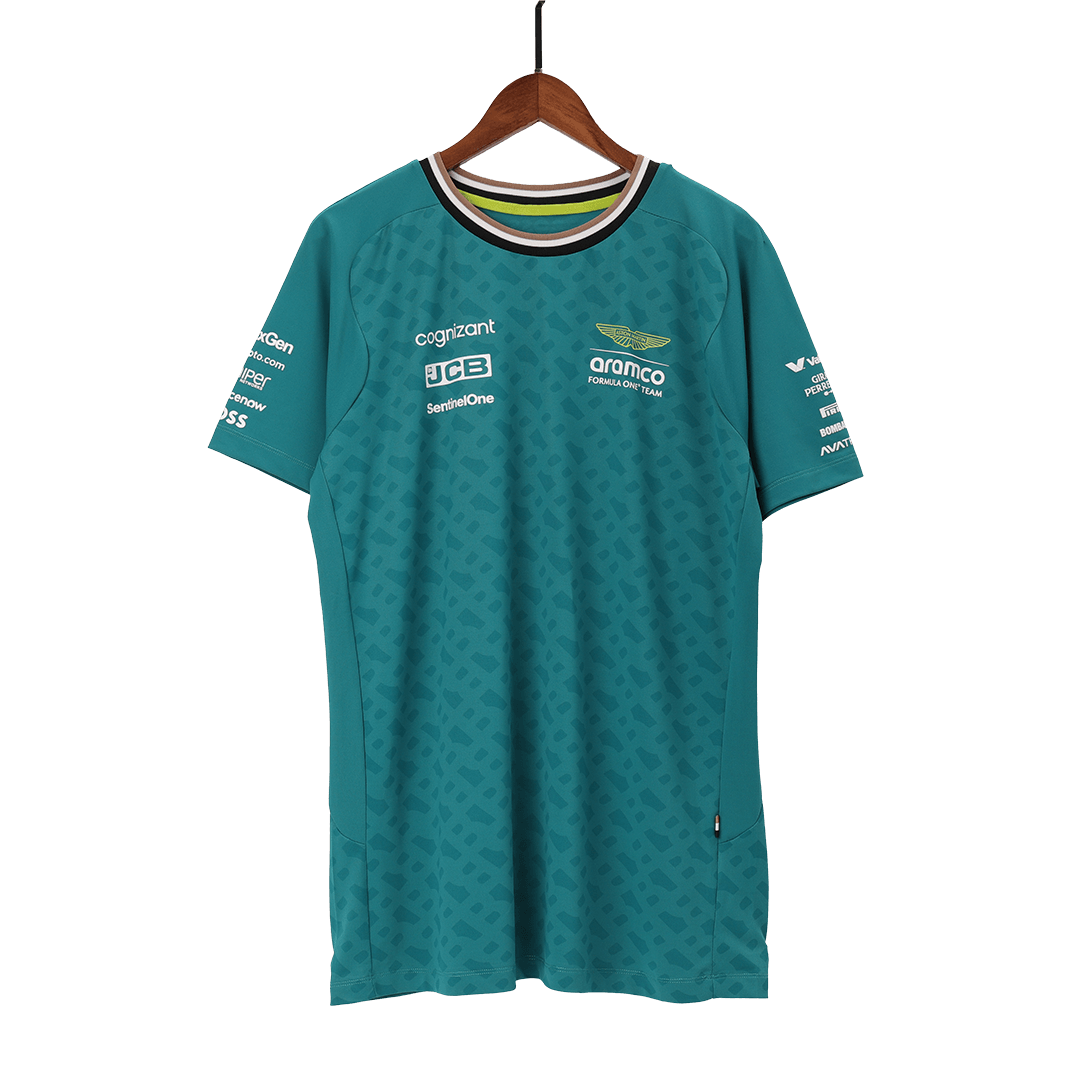 Fernando Alonso #14 Aston Martin Cognizant F1 Shirt - Soccerdeal