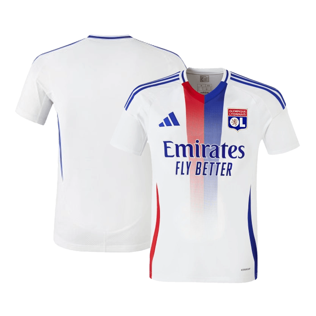 Olympique Lyonnais Home Soccer Jersey - Soccerdeal