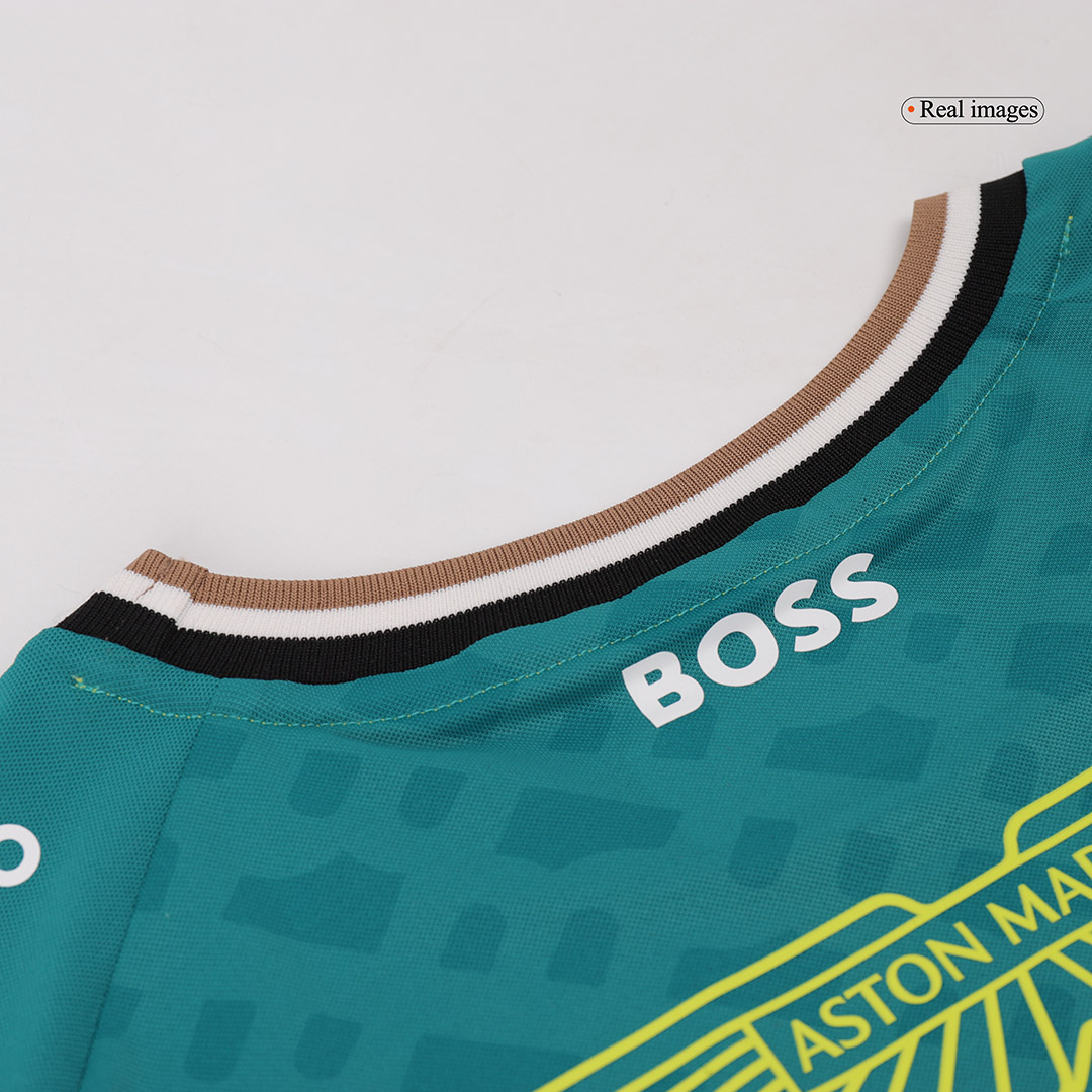 Fernando Alonso #14 Aston Martin Cognizant F1 Shirt - Soccerdeal