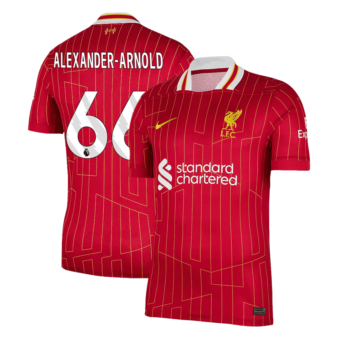 ALEXANDER-ARNOLD #66 Liverpool Home Soccer Jersey - Soccerdeal