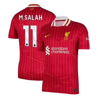 M.SALAH #11 Liverpool Home Soccer Jersey 2024/25 - Soccerdeal