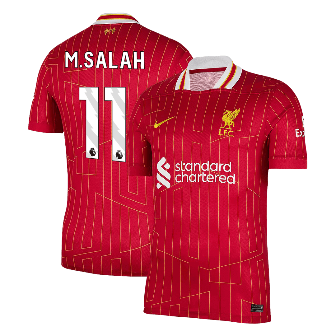 M.SALAH #11 Liverpool Home Soccer Jersey - Soccerdeal