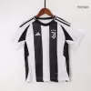 Kid's Juventus Home Soccer Jersey Kit(Jersey+Shorts) 2024/25 - Soccerdeal