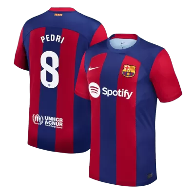 PEDRI #8 Barcelona Home Soccer Jersey 2023/24 - Soccerdeal