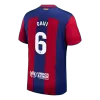 GAVI #6 Barcelona Home Soccer Jersey 2023/24 - Soccerdeal