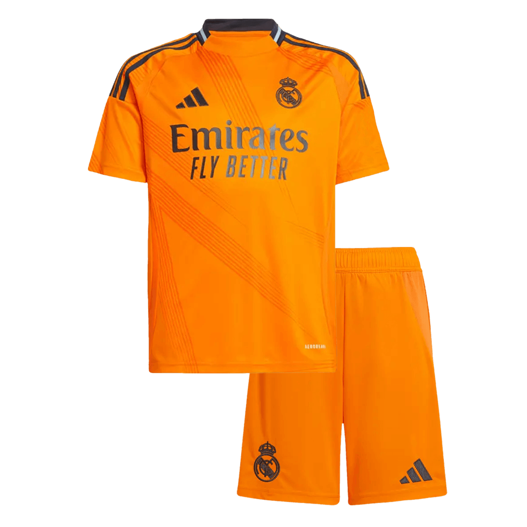 Kid's Real Madrid Away Soccer Jersey Kit(Jersey+Shorts) - Soccerdeal