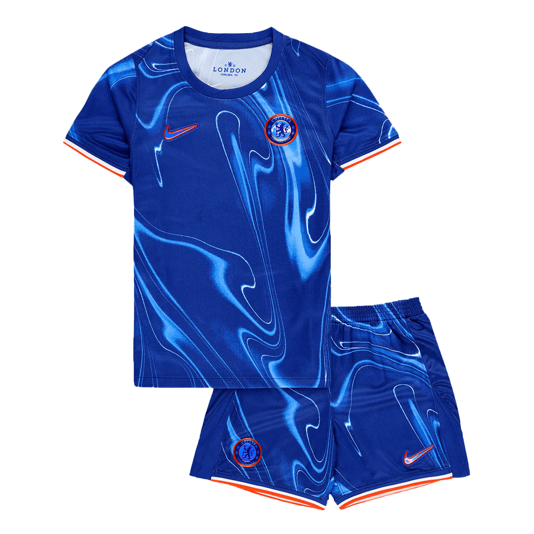 Kid's Chelsea Home Soccer Jersey Kit(Jersey+Shorts) - Soccerdeal