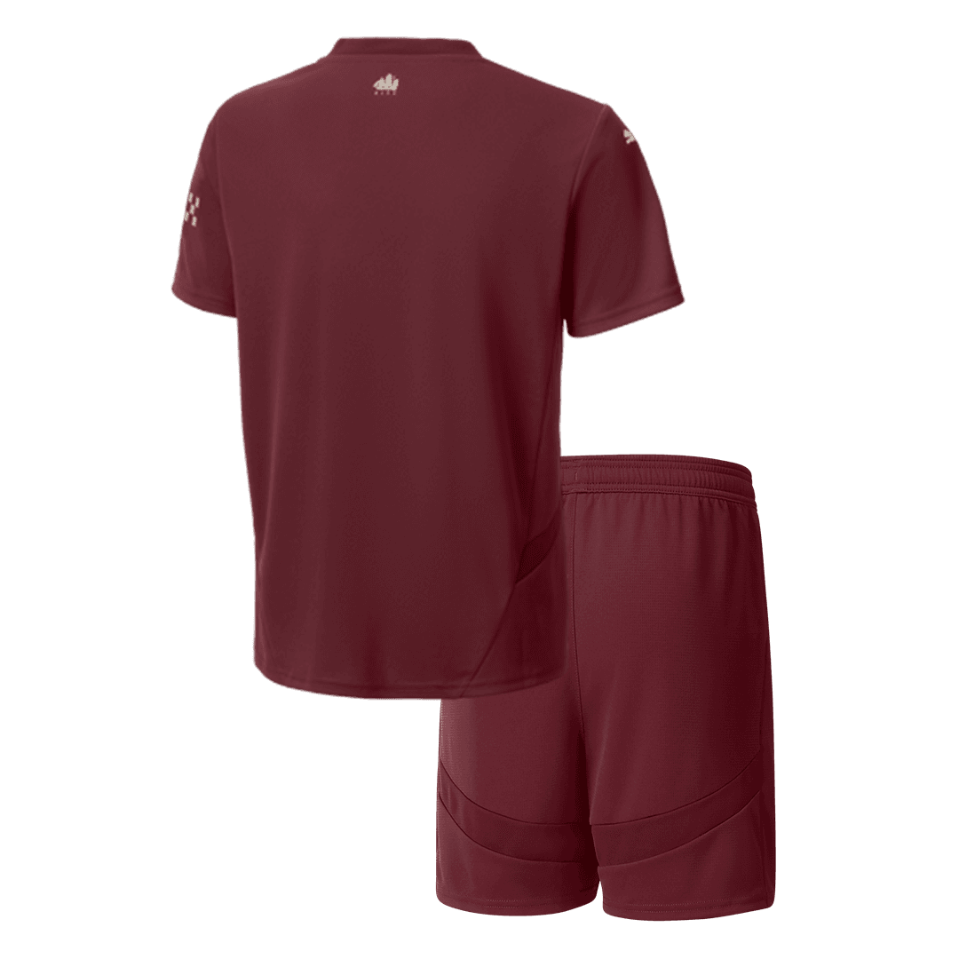 Kid's Manchester City Third Away Soccer Jersey Kit(Jersey+Shorts) - Soccerdeal