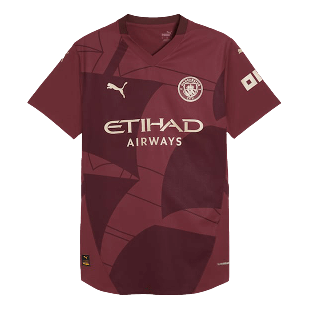 Manchester City Third Away Soccer Jersey Player Version - Soccerdeal