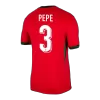 PEPE #3 Portugal Home Soccer Jersey Euro 2024 - Soccerdeal