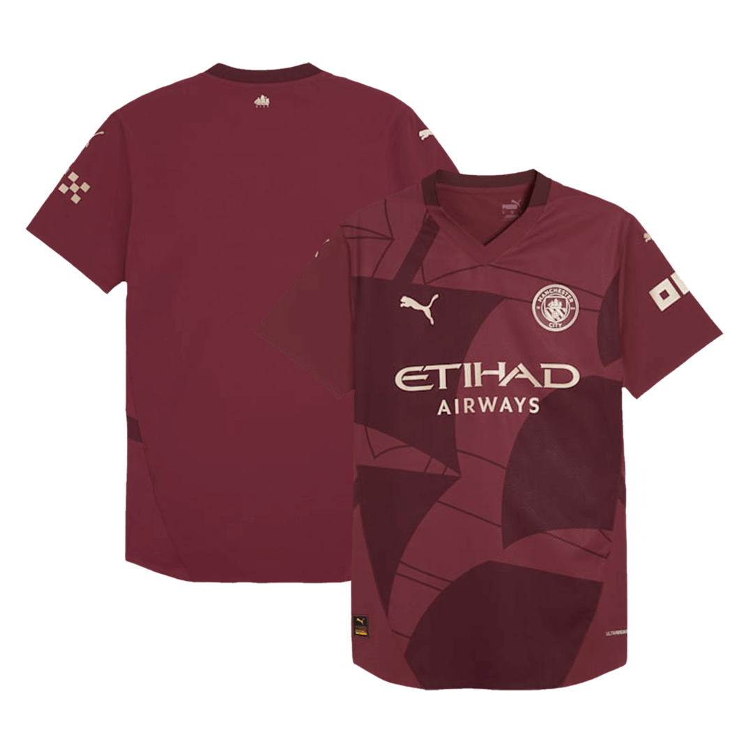 Manchester City Third Away Soccer Jersey Player Version - Soccerdeal