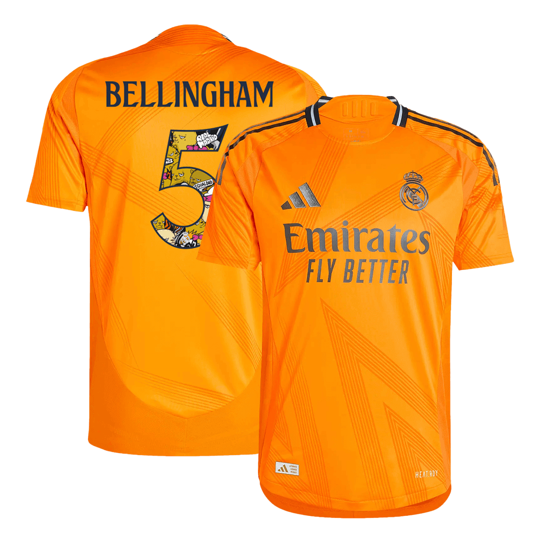 BELLINGHAM #5 Real Madrid Away Soccer Jersey Player Version - Soccerdeal