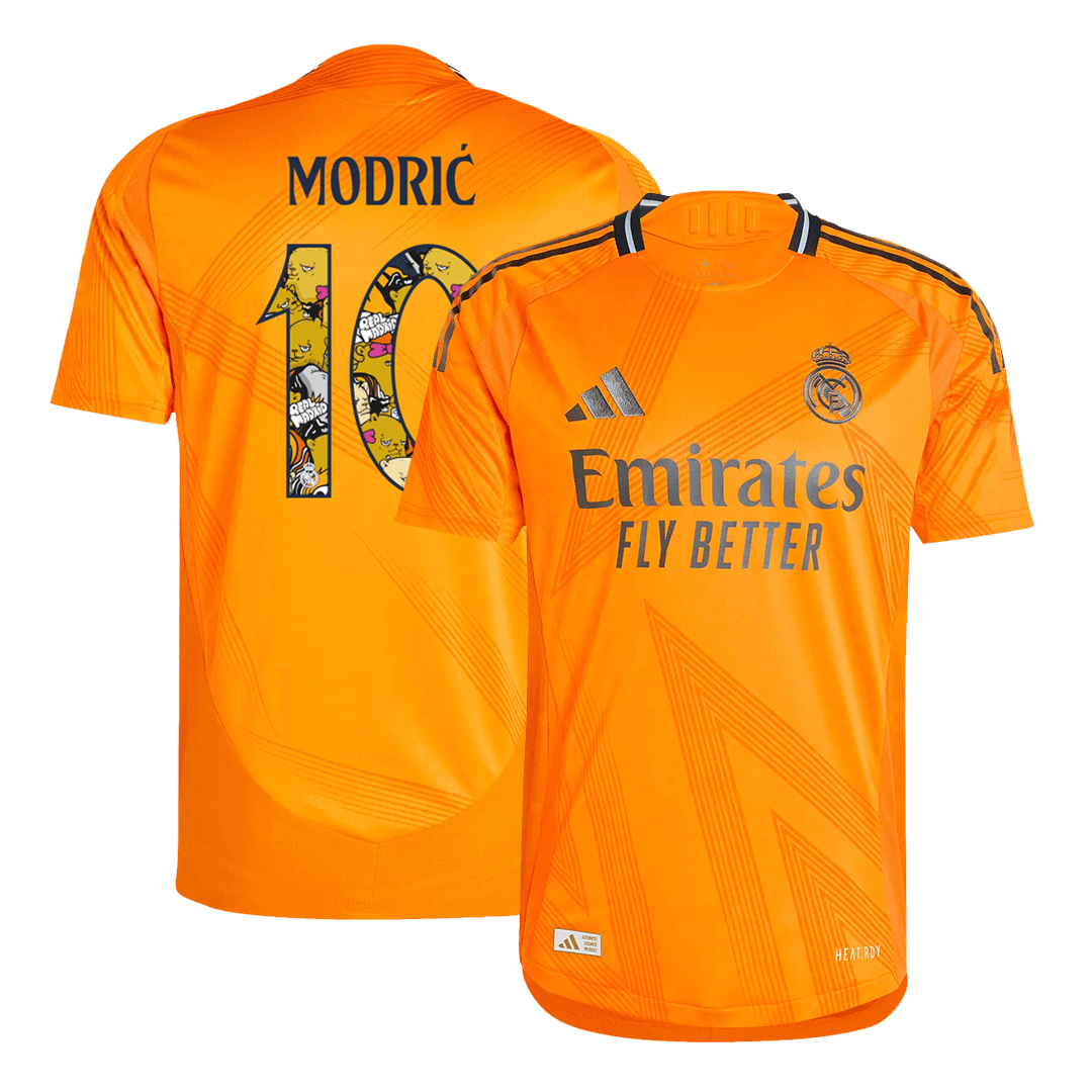 MODRIĆ #10 Real Madrid Away Soccer Jersey Player Version - Soccerdeal