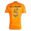 BELLINGHAM #5 Real Madrid Away Soccer Jersey 2024/25 - Bear Champ Font - Soccerdeal