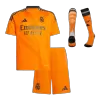 Kid's Real Madrid Away Soccer Jersey Kit(Jersey+Shorts+Socks) 2024/25 - Soccerdeal