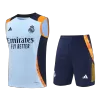 Real Madrid Pre-Match Soccer Jersey Vest Kit(Jersey+Shorts) 2024/25 - Soccerdeal