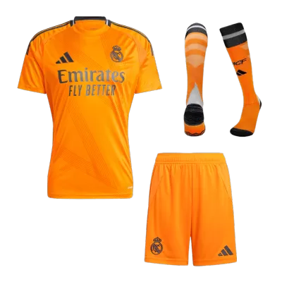 Real Madrid Away Soccer Jersey Kit(Jersey+Shorts+Socks) 2024/25 - Soccerdeal