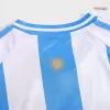 Kid's Argentina Home Soccer Jersey Kit(Jersey+Shorts) 2024 - Soccerdeal