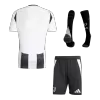 Juventus Home Soccer Jersey Kit(Jersey+Shorts+Socks) 2024/25 - Soccerdeal