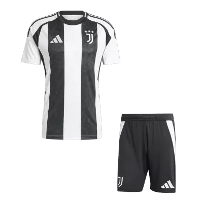 Juventus Home Soccer Jersey Kit(Jersey+Shorts) 2024/25 - Soccerdeal