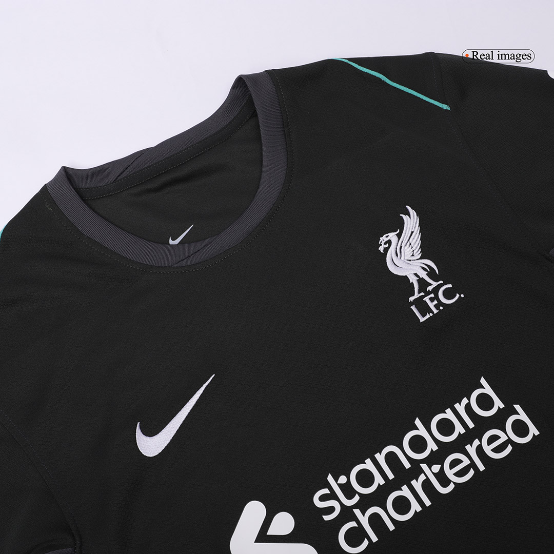 VIRGIL #4 Liverpool Away Soccer Jersey - Soccerdeal