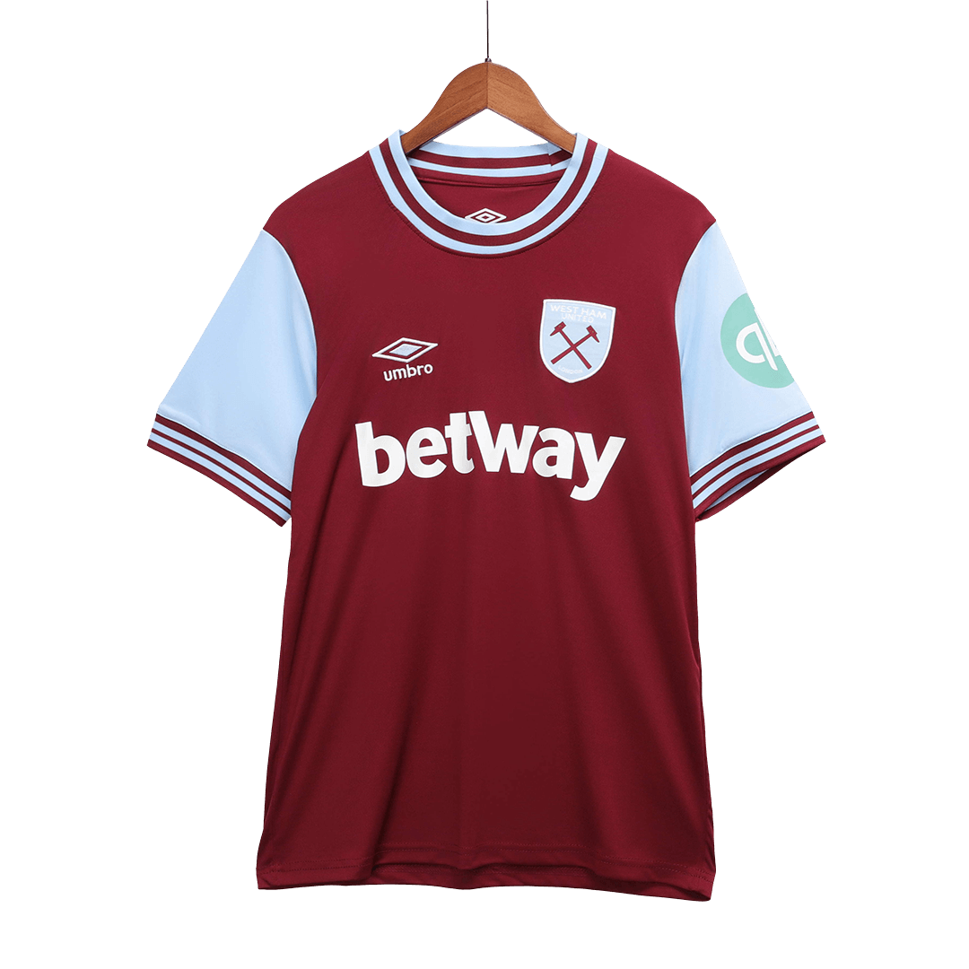 West Ham United Home Soccer Jersey - Soccerdeal