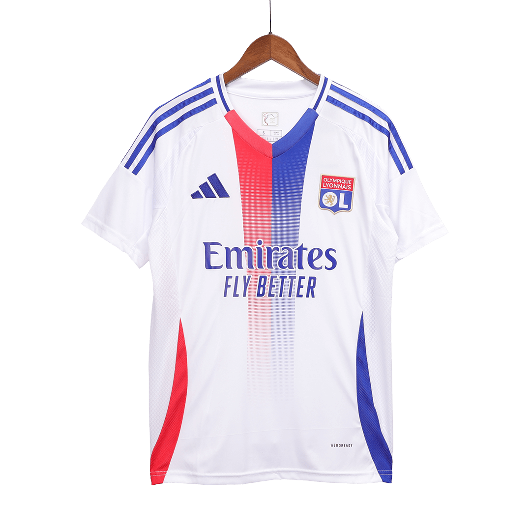 Olympique Lyonnais Home Soccer Jersey - Soccerdeal